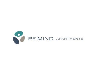 Remind Apartments Logo Schrift auf weißem Grund